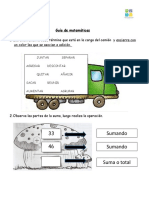 Sumas Con Caje 3° Básico