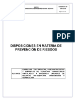 Anexo Disposiciones en Materias de Prevención de Riesgos 23 - 02 - 18