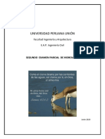 Examen Hidrología Civil UniPerú