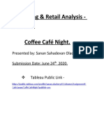 Coffee Café Night Marketing Analysis