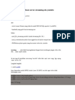 Membuat Server Streaming Ala Youtube