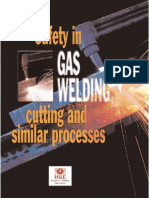 HSE - Safety Gas Welding & Cutting PDF