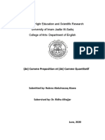 Ministry of Highr Education and Scientific Research University of Imam Jaafar Al-Sadiq College of Arts-Department of English