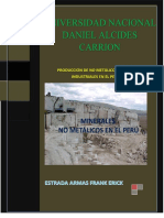 Producción de no Metálicos y Rocas Industriales en el Perú(Estrada Armas F.)