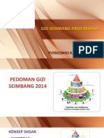 Gizi SeIMBanG PD ReMaJa 2019