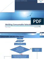 Welding Consumable Selection: Flow Chart