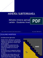 7 Metodos Mineros Aplicados Al Carbon - Escalones Invertidos-.Pps