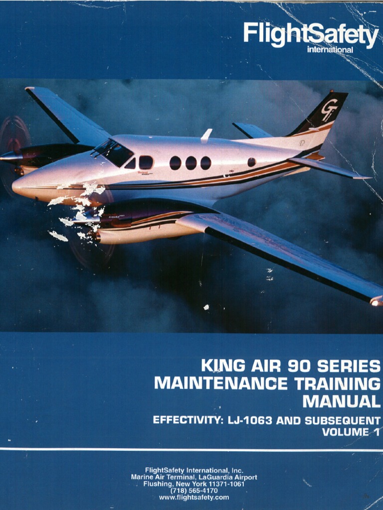 King Air 90 Series Volumen 1 PDF | PDF