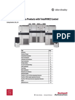 Powerflex 750-Series Products With Totalforce Control: Technical Data