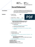 Mohammed Gawad Mohammed: Career Objective