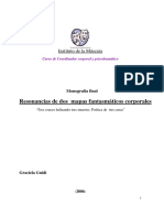 Mapas fantasmáticos corporales: Resonancias subjetivas y poética de los objetos transicionales