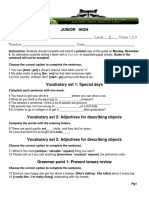 Guia de Ingles 3er Nivel Lunes 4 de Noviembre 2019 PDF