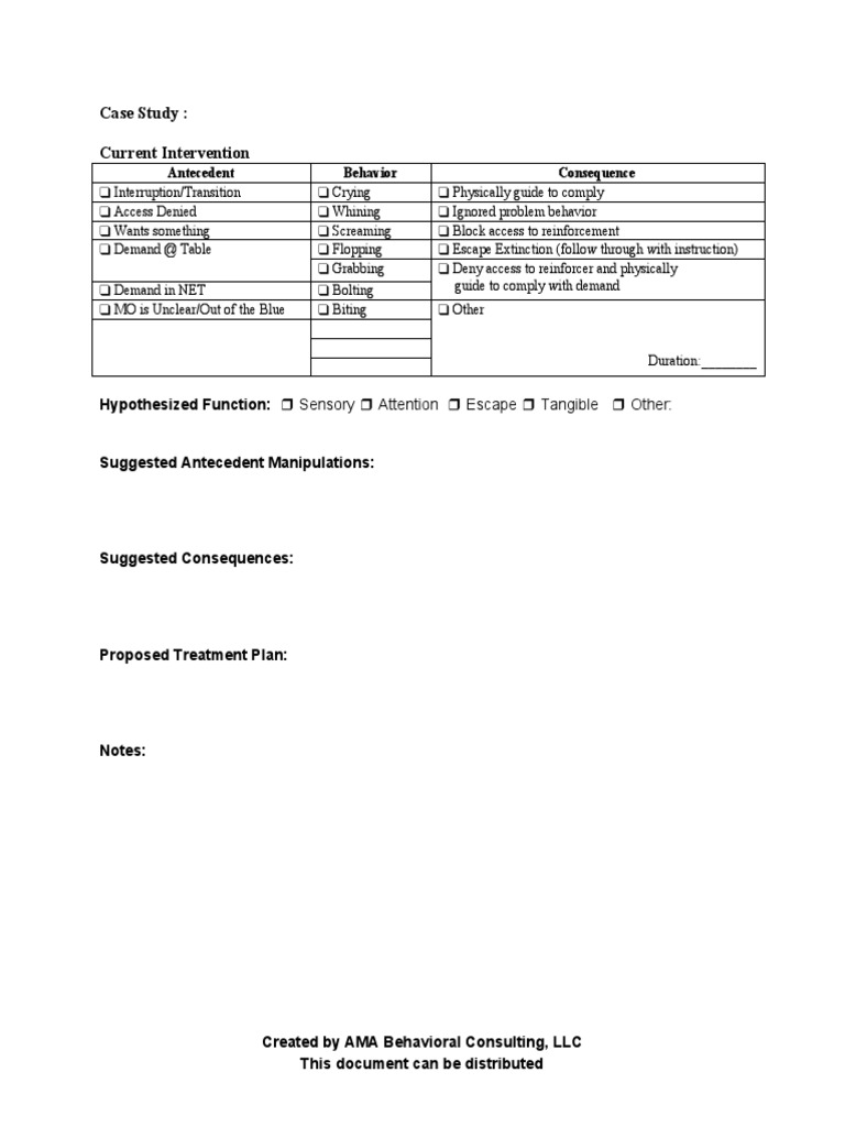 PDF Supervision Case Scenarios | PDF