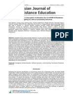 A Global Outlook To The Interruption of Education Due To COVID19 Pandemic PDF