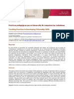 Prácticas Pedagógicas para El Desarrollo de Competencias Ciudadanas PDF