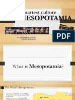 The Smartest Culture: Mesopotamia
