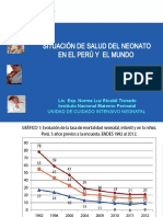 1 Situacional Neonatal en El Peru y en El Mundo.
