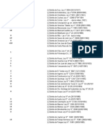 Relación de Leyes de Creacion de La Provincia de Concepción y Colindantes