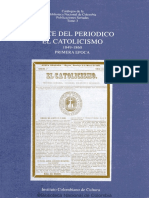Catálogo Indice El Catolicismo