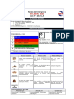 MSDS Polímero A 130