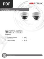 DS-2CD1123G0E-I 2 MP IR Fixed Network Dome Camera: Key Features