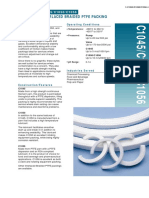 Interlaced Braided Ptfe Packing: Operating Conditions