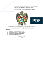Normalización Del Trabajo y Actividades Que Intervienen en Un Método de Trabajo PDF