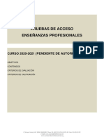 Pruebas de Acceso EEPP 2020 2021 PDF