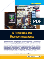 5 Proyectos de Microcontroladores (Montajes) - SE342