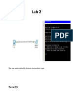 Task 02:: We Use Automatically Choose Connection Type