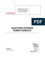 Auditoria Modulo 1 Rubro de Egresos