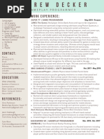 Andrewdecker Resume