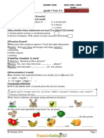 Devoir de Synthèse N°2 - Anglais - 7ème (2010-2011) MR Houcine Ammar 5 PDF