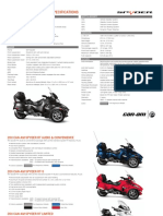2011 Can-Am Spyder RT Specifications: Engine Safety & Security