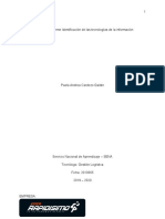 Evidencia 3 Informe Identificación de Las Tecnologías de La Información