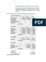 Presupuesto para Levantamiento Topografico y Elaboracion de Plano e Informe