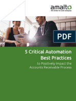 5 Critical Automation Best Practices: To Positively Impact The Accounts Receivable Process