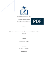 TESIS Gs. 271 - Elaborac Bebida A Base de Caimito PDF