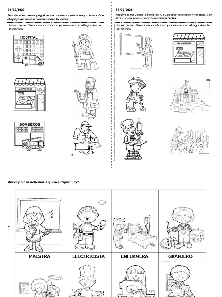 Oficios Y Profesiones Pdf