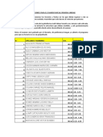 Instrucciones para El Examen Parcial Primera Unidad