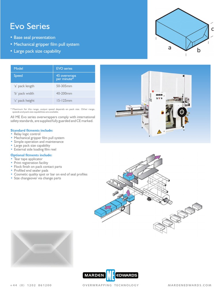 Evo Series: - Base Seal Presentation - Mechanical Gripper Film Pull ...