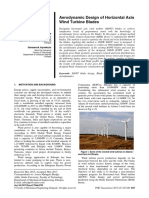 Aerodynamic Design of Horizontal Axis Wind Turbine Blades - Biadgo PDF