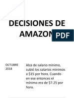 Decisiones de Amazon