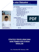 Strategy Penyaluran Dana Bprs