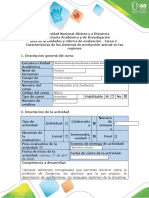 Guía de Actividades y Rúbrica de Evaluación - Tarea 2 - Características de Los Sistemas de Producción Animal en Las Regiones