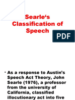 Searle‘s Classification of Speech.pptx