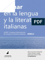 El Mar en La Lengua y La Literatura Italianas