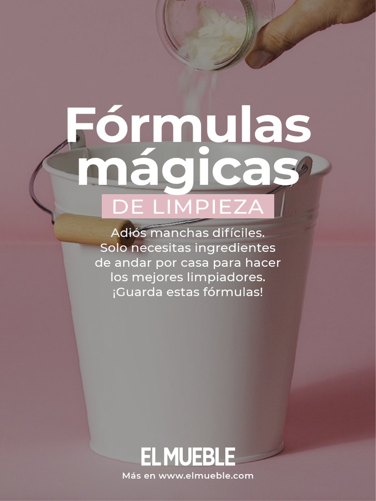 Formulas Magicas de Limpieza - F5d8ef54 | PDF | Vino | Alimentos