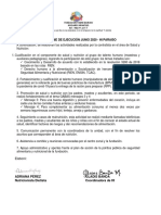 Reporte de Actividades Mes de Junio Paraiso PDF