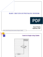 Basic Circuits of Pneumatic Systems: Agung Prayitno September 2007